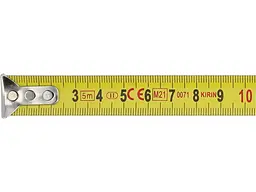 Рулетка Vorel з метричною шкалою 2 фіксатори 5 м x 19 мм (10062) - мініатюра 4