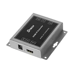 Подовжувач відеосигналу HDMI 150m IP-150 Dtech DT-7043R (QCW) Receiver (74-00141) - мініатюра 2
