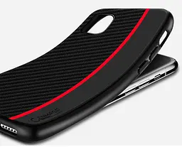 Чохол накладка Primo Cenmaso для Apple iPhone 11 Pro Black&Red - мініатюра 4