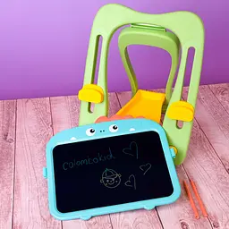 Мольберт розвивальний дитячий дошка і стільчик, LCD дисплей - мініатюра 2
