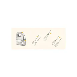 Міксер Cuisinart POWER ADVANTAGE (HM7E) - мініатюра 2