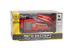 Пожежна машина LS-1987-52 AutoExpert, м/п, масш.: 1:32, інерція, підсв., звук, помпова подача, пароген. в коробці 96976001651647)