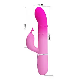 Вібратор Pretty Love Shima Pink - мініатюра 10