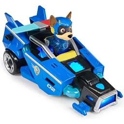 Рятувальний автомобіль - трансформер Paw Patrol Щенячий патруль. Мегакіно. з водієм Маршал (SM17776/6481) - мініатюра 5