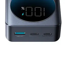 УМБ Joyroom 30000mAh 65W USB-A 2xUSB-C In/Out,PD,QC3.0 Black - мініатюра 6
