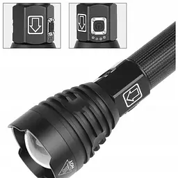 Ліхтар Heckermann XHP90 Zoom 5000 mAh - мініатюра 3