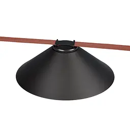 Трековий світильник LED Levistella 78012-BL06 BK, 12W, 4000K, чорний, для текстильних трекових систем - мініатюра 3
