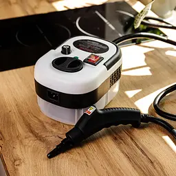 Пароочисник ручний Steam Cleaner 2500 Вт із набором насадок відпарювач Білий HP-SC-002-white - мініатюра 3