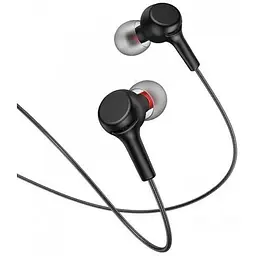 Hаушники Hoco M78 El Placer універсальні earphones with microphone білі - мініатюра 5