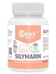 Силімарін Stark Pharm Silymarin 500 mg 60 tabs (1086-100-26-9485554-20)