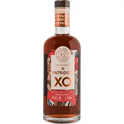 Ром Patridom XO Cognac Finish 43% 0.7 л в тубусі - мініатюра 2