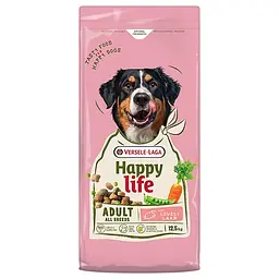 Сухий корм для собак усіх порід Happy Life Adult with Lamb Хеппі Лайф Ягня 12.5 кг
