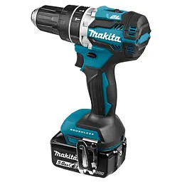 Шурупокрут-дриль акумуляторний Makita DHP484RTE (54 Нм, 1.5-13 мм, BL, LXT) - мініатюра 4