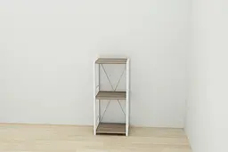 Етажерка 3/34 Ferrum-decor Серії Коннект 73x34x28 білий ДСП Дуб Сонома Трюфель 16мм (FRD-104299) - мініатюра 7