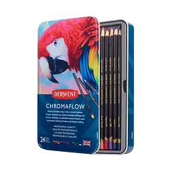 Кольорові олівці Colour Chromaflow 24 шт. Derwent (5028252616133) - мініатюра 3