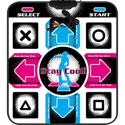 Танцювальний музичний килимок для телевізора та комп'ютера ПК PC+TV RCA USB DANCE MAT
