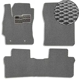 Килимки у салон EVA для Toyota Corolla Е160 / E170 2013-2018 з підп'ятником Сірі 5 шт