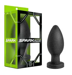 Анальна пробка силікон Blush Spark Silicone Plug Small Carbon Fiber
