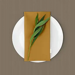 Скатертина Cosas Rum водовідштовхувальна 100х100 см шоколадна (Cloth_18Chocolate_DUK_100x100) - мініатюра 5