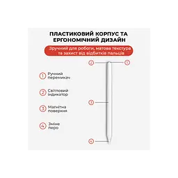 Стилус AirOn AirSens white for iPad (6126755813230) - мініатюра 6
