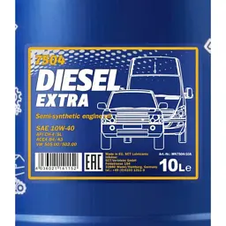Моторна олива Mannol DIESEL EXTRA 10л 10W-40 (MN7504-10) - мініатюра 2