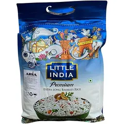 Рис Басматі кремовий Little India Sella Premium Extra Long Basmati Rice 5 кг