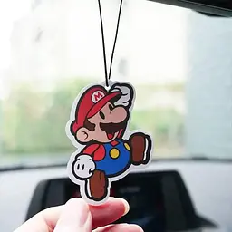 Набір підвісний автомобільний ароматизатор Super Mario Bros 6 шт. - мініатюра 2