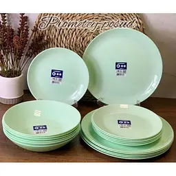 Тарілка обідня Luminarc Diwali Paradise Green 25 см (V5839) - мініатюра 3