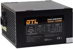 Блок живлення GTL Gaming Star 500W (GTLGS500BK) - мініатюра 3