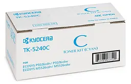 Картридж Kyocera TK-5240C (1T02R7CNL0) блакитний (6450705) - мініатюра 3