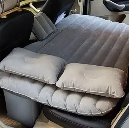 Автомобільний надувний матрац – ліжко в машину на заднє сидіння Car Travel Bed - мініатюра 3