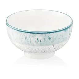Салатник Ardesto Siena 11.5см, фарфор, бело-голубой (AR2914SWB)