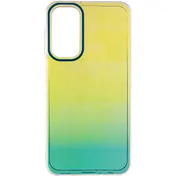Чохол TPU+PC Glassbend для Samsung Galaxy A25 5G Green - мініатюра 2