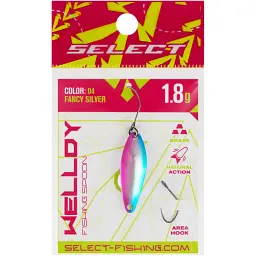 Блешня Select Welldy 1.8g 31mm #04 Fancy Silver - мініатюра 2