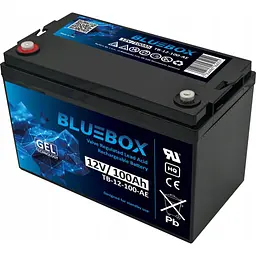 Акумулятор гелевий Heckermann Bluebox GEL 12V 100 Ah VRLA - мініатюра 2