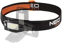 Ліхтар налобний акумуляторний 500мА·год 180лм 3Вт Neo Tools osv0002258