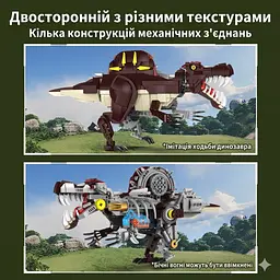 Конструктор динозавр Спінозавр Mechanical Spinosaurus від для дітей та дорослих,  742 деталі - мініатюра 3