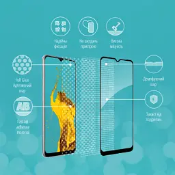 Скло захисне Piko Full Glue Oppo A16 (1283126522062) - мініатюра 4
