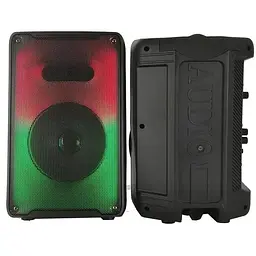 Портативна колонка XPRO RX-8136 валіза 10Вт USB SD FM радіо Bluetooth 1 мікрофон ДУ (MER-15713) - мініатюра 3