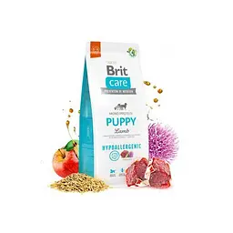 Сухий корм Brit Care Dog Hypoallergenic Puppy для цуценят, гіпоалергенний з ягням, 12 кг - мініатюра 6