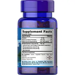 Жирні кислоти Puritan's Pride Cod Liver Oil 415 мг 100 капсул - мініатюра 2