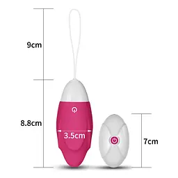 Віброяйце Lovetoy Ijoy, 8.9 см (рожевий) - мініатюра 7