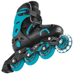 Роликові ковзани Globber Go Scates Lights р.34-37 до 60 кг 5+ років Аква (785-100) - мініатюра 11