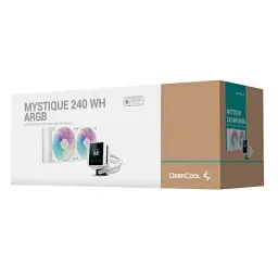 Система рідинного охолодження Deepcool Mystique 240 ARGB White (R-LX240-WHDSNMCP-G-1) - мініатюра 6