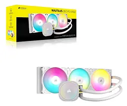 Система водяного охолодження Corsair Nautilus 360 RS ARGB White (CW-9060095-WW) - мініатюра 10