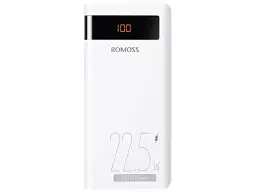 Внешний аккумулятор (павербанк) Romoss 30000mAh PHP30 22.5W (PHP30-852-1111) белый