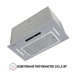 Витяжка повновбудована PERFELLI BIS 5653 I 1000 LED - мініатюра 6