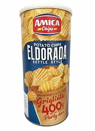 Чіпси Amica Chips Eldorada Kettle Style Grigliata 400 г (8008714006105)