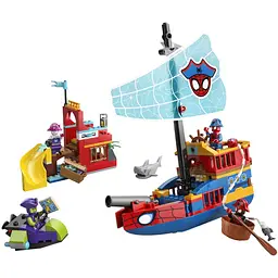 Конструктор LEGO Super Heroes Marvel Піратський корабель команди Павука 201 деталь (11208) - мініатюра 5