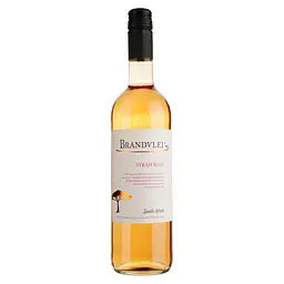 Вино Brandvlei Syrah Rose, рожеве, сухе, 0,75 л